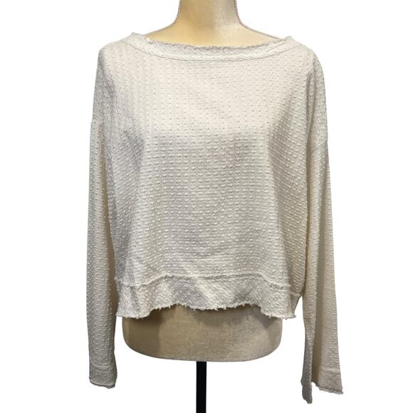 Free People Ivory Top Walking in Hueco New with tag Size Small - Picture 1 of 11